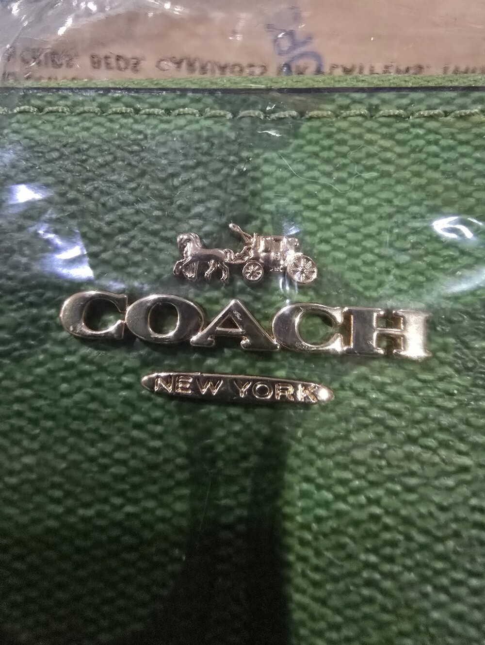 The Coach Long Zip Around Wallet in Signature Canvas - Picture 13 of 15